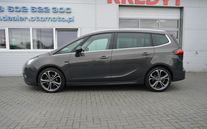 Opel Zafira cena 41500 przebieg: 214000, rok produkcji 2014 z Hrubieszów małe 781